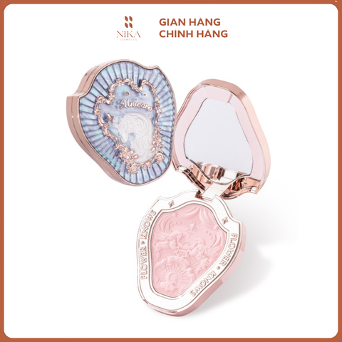 Má Hồng Flower Knows Unicorn Series Embossed Blush 5G