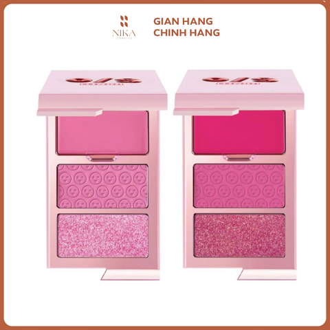 Bảng Má Hồng One Size Cheek Clapper 3D Blush Trio