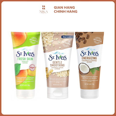 Sữa Rửa Mặt Tẩy Tế Bào Chết St.Ives 170G