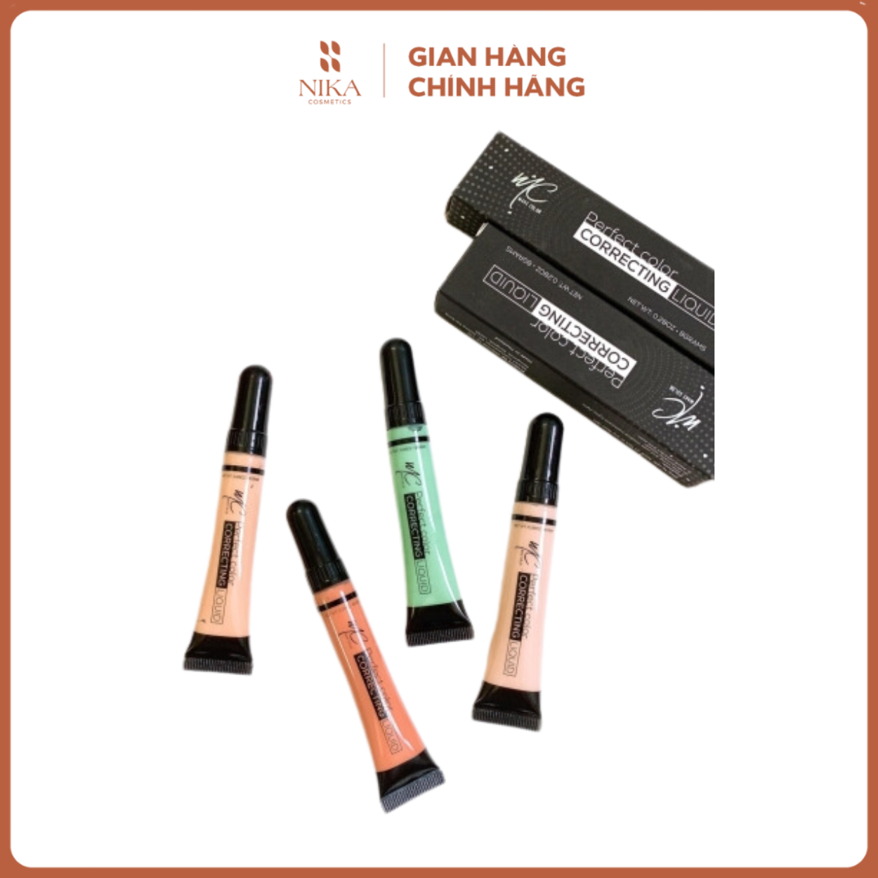 Triệt Sắc Mc Make Color Perfect Color Correcting Liquid 8G