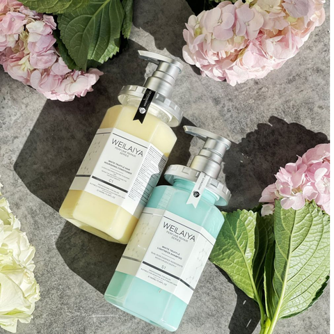 Set Dầu Gội + Dầu Xả Weilaiya White Truffle 450MLx2