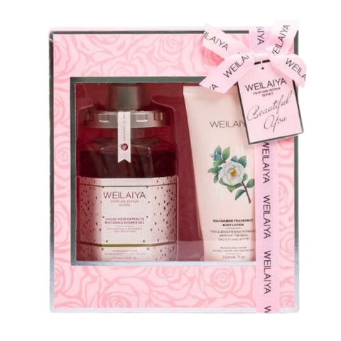 Set Sữa Tắm + Dưỡng Thể Weilaiya 450Ml + 200Ml