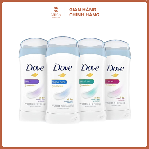 Lăn Khử Mùi Dove Antiperspirant Deodorant 74G