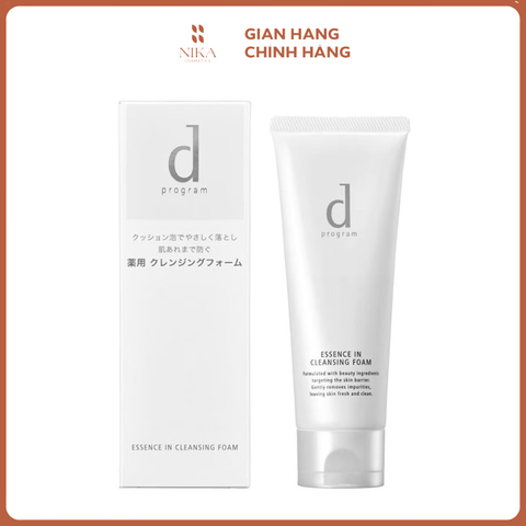 Sữa Rửa Mặt Tạo Bọt D Program Essence In Cleansing Foam 120G