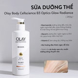 Dưỡng Thể Olay Body Cellscience B3+Vitamin C 260g