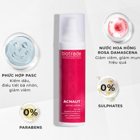 Dung Dịch Chấm Mụn Biotrade Acnaut Active Lotion 15ML