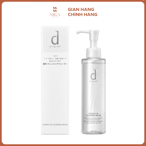 Nước Tẩy Trang D Program Essence In Cleansing Water 180Ml