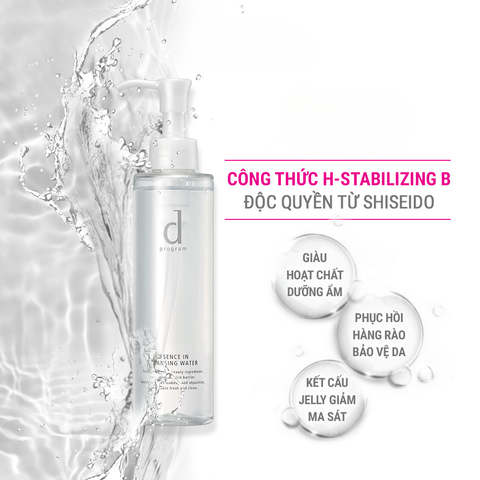 Nước Tẩy Trang D Program Essence In Cleansing Water 180Ml
