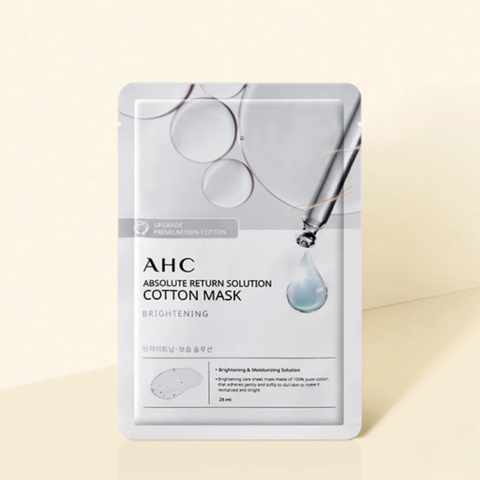 Mặt Nạ Ahc Absolute Return Solution Cotton 28ML