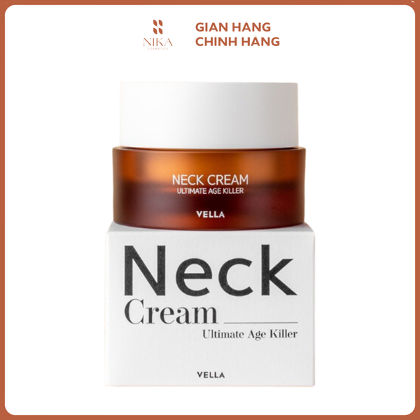 Kem Dưỡng Cổ Vella Ultimate Age Killer Neck Cream 50Ml