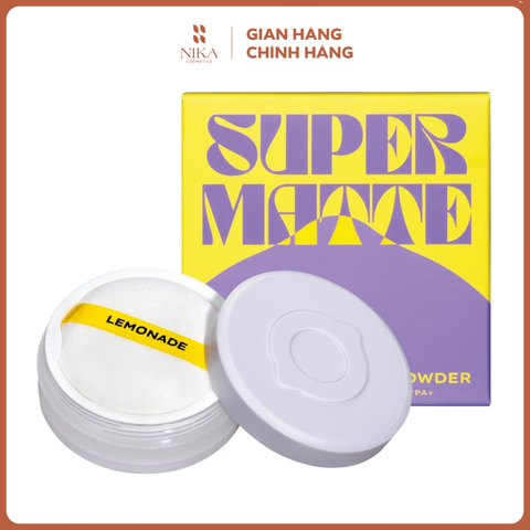 Phấn Phủ Bột Lemonade  Supermatte No Makeup Loose Powder 9G