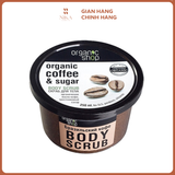 Tẩy Tế Bào Chết Body Organic Shop Coffee Sugar & Salt 250Ml