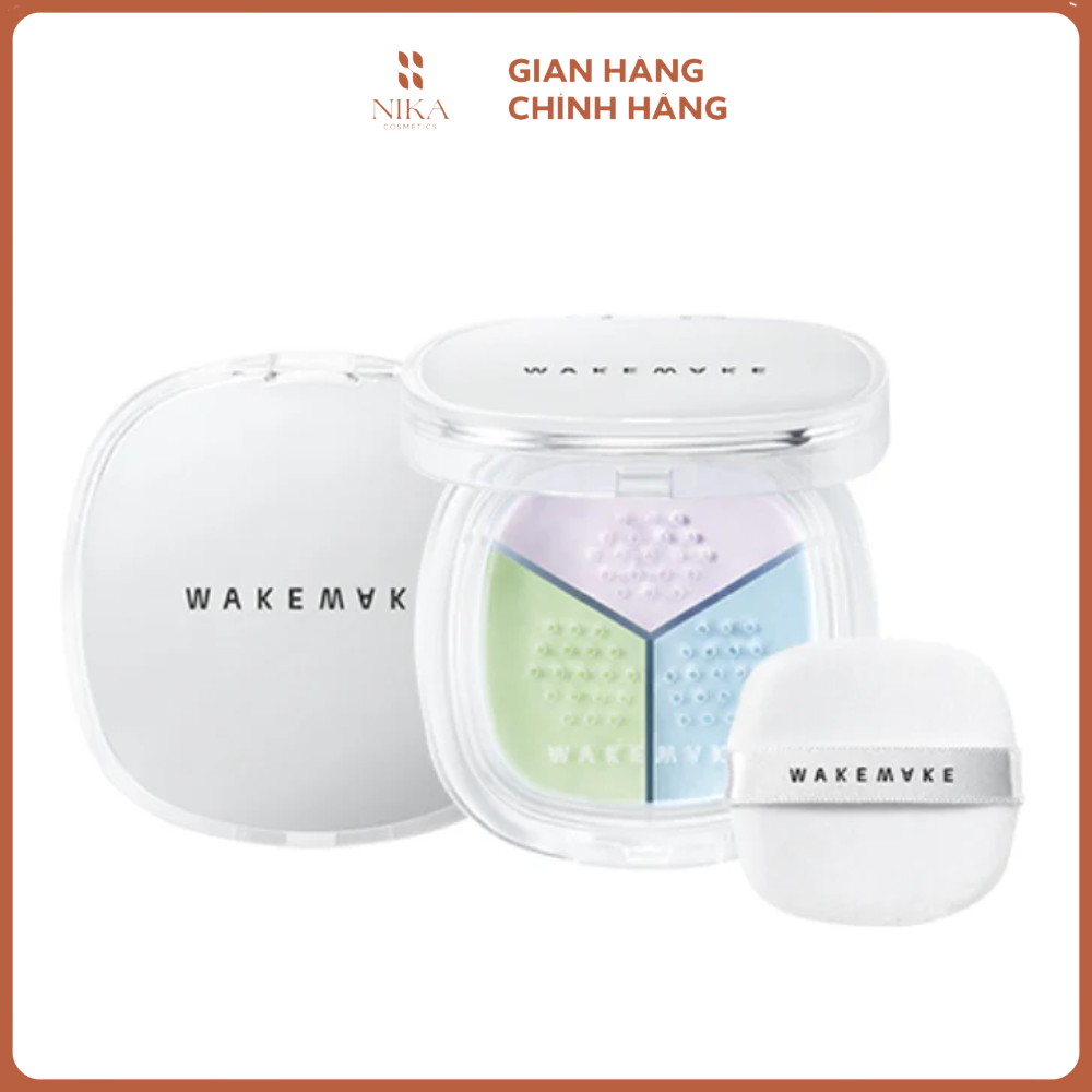 Phấn Phủ Bột Wakemake Stay Fixer Multi Color 4G