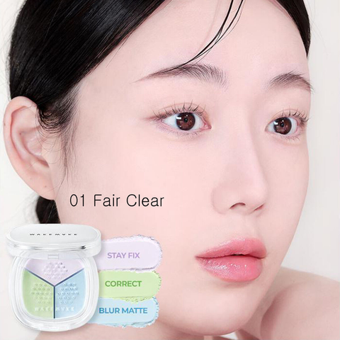 Phấn Phủ Bột Wakemake Stay Fixer Multi Color 4G