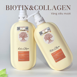 Set Dầu Gội + Dầu Xả Biotin & Collagen Voudioty 500MlX2