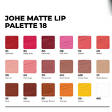 Bảng Son Johe Matte Lip Palette 18 14.4G