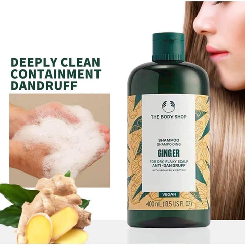 Dầu Gội The Body Shop Ginger 400ML