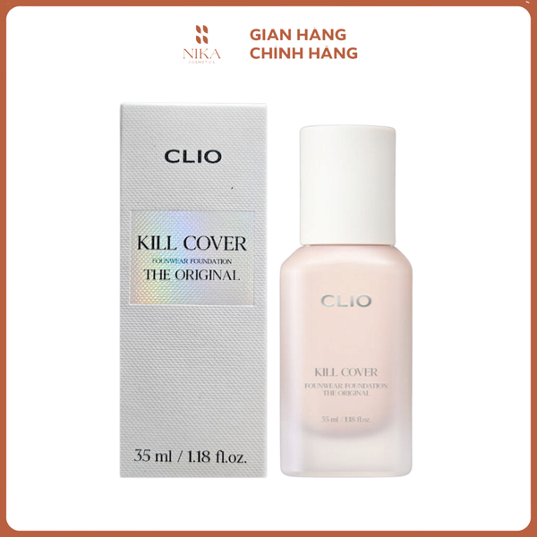 Kem Nền Clio Kill Cover Founwear Foundation The Original 35Ml