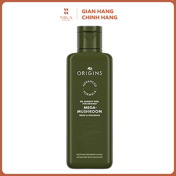 Toner Origins Mega Mushroom Relief Resilience Soothing Treatment Lotion 200Ml