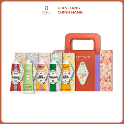 Set Kem Dưỡng Da Tay Loccitane Mini 30ML*5