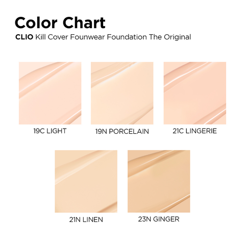 Kem Nền Clio Kill Cover Founwear Foundation The Original 35Ml