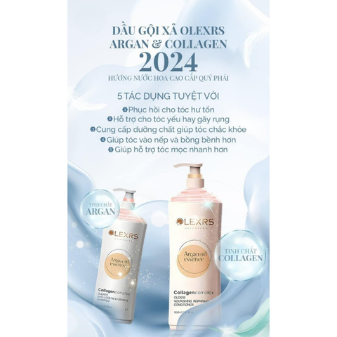 Gội Xả Olexrs Argan Oil Essence 960ML*2