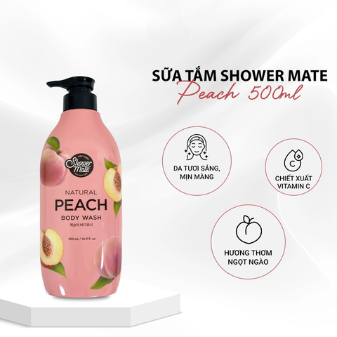 Sữa Tắm Aekyung Shower Mate Body Wash 500Ml