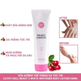 Dưỡng Thể Trắng Da Cathy Doll Ready 2 White 150ML
