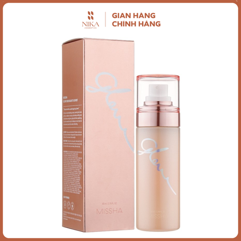 Xịt khoáng Missha Glow Skin Balm To Go Mist 80ML