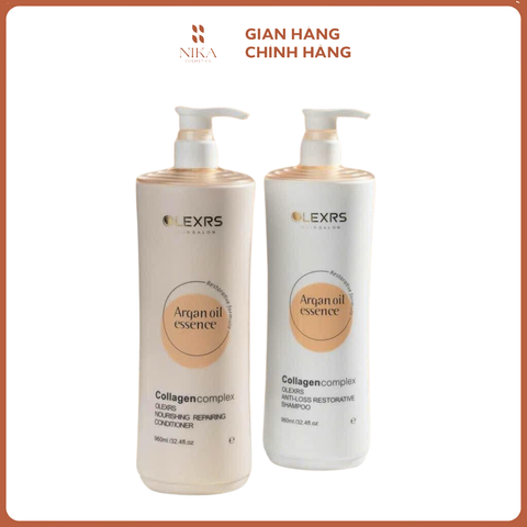 Gội Xả Olexrs Argan Oil Essence 960ML*2