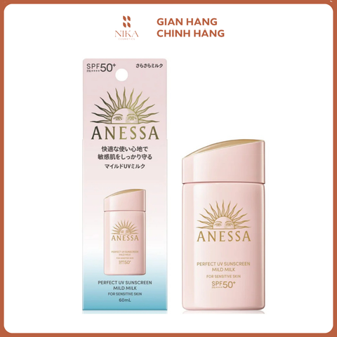 Kem Chống Nắng Anessa Perfect Uv Sunscreen Mild Milk 60Ml