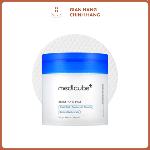 Toner Pad Medicube Zero Pore 150G 70 Miếng