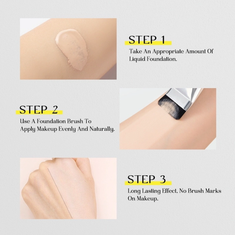 Cọ Tán Kem Nền Make Up