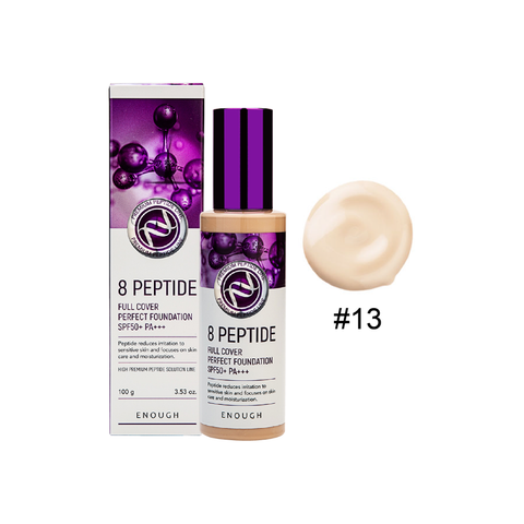 Kem Nền Enough 8 Peptide Full Cover Perfect SPF50+ PA+++ 100Ml