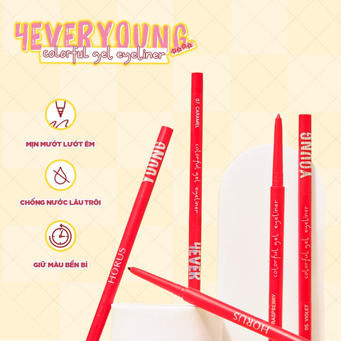 Bút Kẻ Mắt Horus 4Everyoung Colorful Gel Eyeliner 0.1G