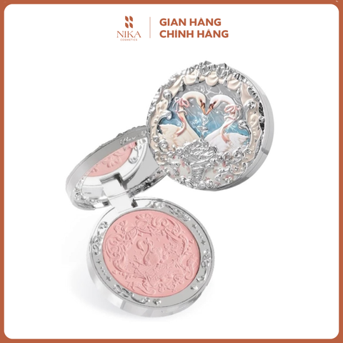 Phấn Má Hồng Flower Knows Swan Ballet Series Embossed Blush 5G