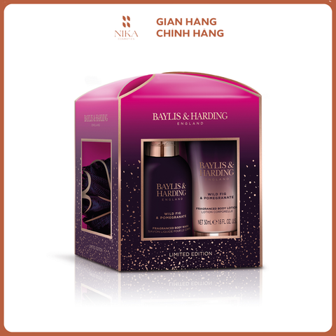 Set Baylis & Harding Wild Fig & Pomegranate Gift 3Pcs