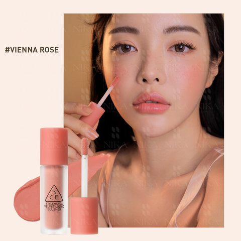 Má Hồng Kem 3Ce Velvet Liquid Blusher 3.4G