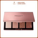 Bảng Highlight Browit By Nongchat Show Glow Highlighter Palette 4 Ô 16G
