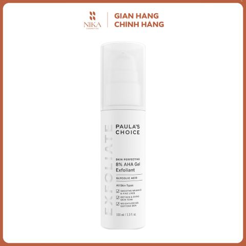 Tẩy Tế Bào Chết Hóa Học Paulas Choice 8% Aha Gel Exfoliant 100Ml