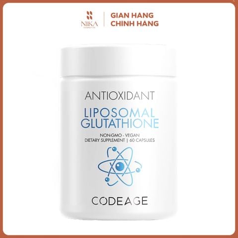 Viên Uống Codeage Antioxidant Liposomal Glutathione 60V