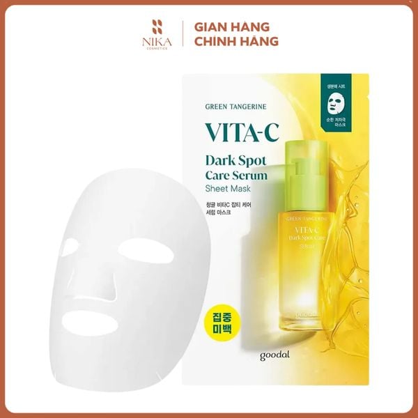 Mặt Nạ Giấy Goodal Vita-C Dart Spot Care Serum Sheet Mask
