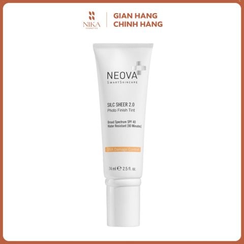 Kem Chống Nắng Neova Silc Sheer 2.0 Photo Finish Tint Spf40 74Ml