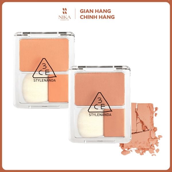 Phấn Má Hồng 3Ce Stylenanda Blush Blusher (Kèm Cọ)