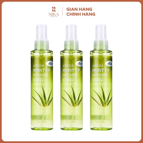 Xịt Khoáng Lô Hội Aspasia Moist Up Face Mist 150Ml