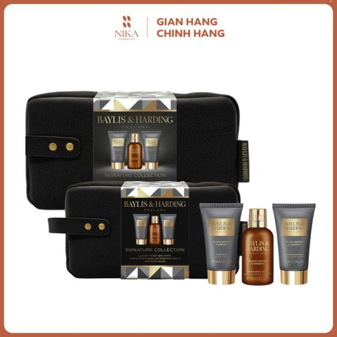 Set Chăm Sóc Cơ Thể Baylis & Harding England Signature Collection 3Pcs