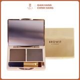 Bột Kẻ Mày Nongchat Easy Drawing Brow Shadow 2 Ô 4G