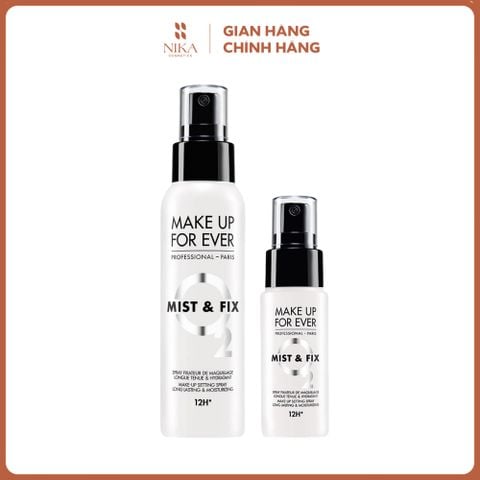 Xịt Fix Make Up For Ever Mist & Fix O2 12H