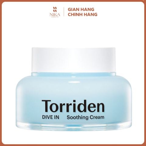 Kem Dưỡng Torriden Dive In Soothing Cream 100Ml