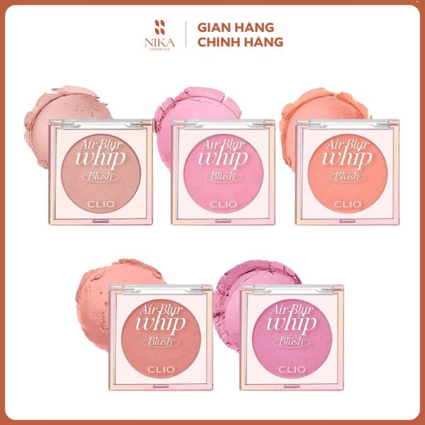 Phấn Má Hồng Clio Air Blur Whip Blush 3G